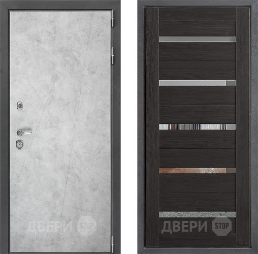 Дверь Дверной континент ДК-3/743 ФЛ-47 Венге в Чехове