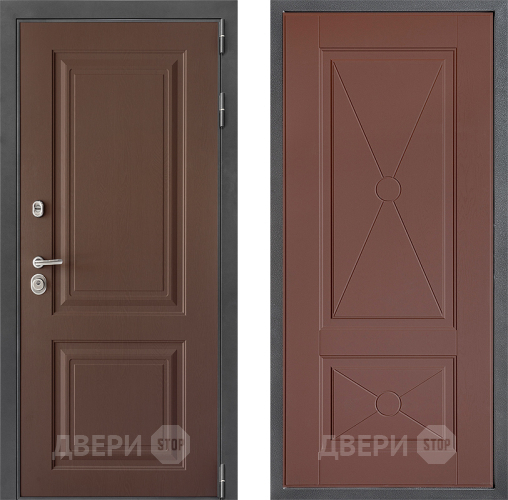 Дверь Дверной континент ДК-3/729 ФЛ-617 Ясень шоколадный в Чехове
