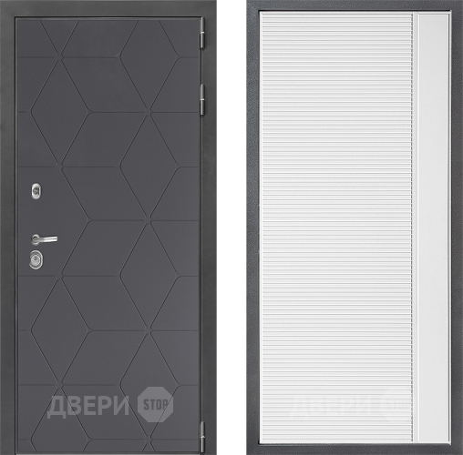Дверь Дверной континент ДК-3/744 ФЛ-757 Белое Стекло Софт милк в Чехове