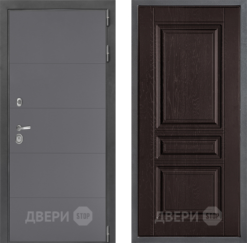 Дверь Дверной континент ДК-3/649 ФЛ-243 Дуб шоколадный в Чехове