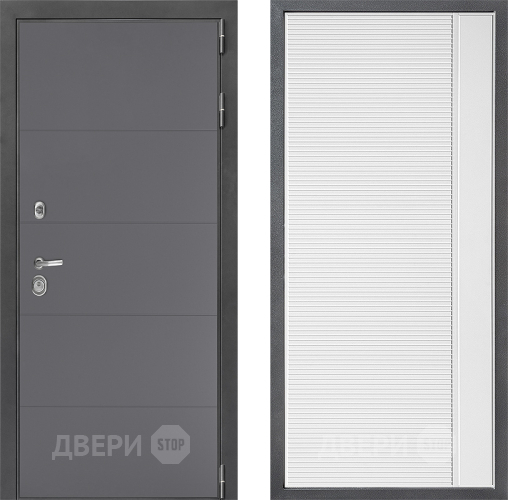 Дверь Дверной континент ДК-3/649 ФЛ-757 Белое Стекло Софт милк в Чехове