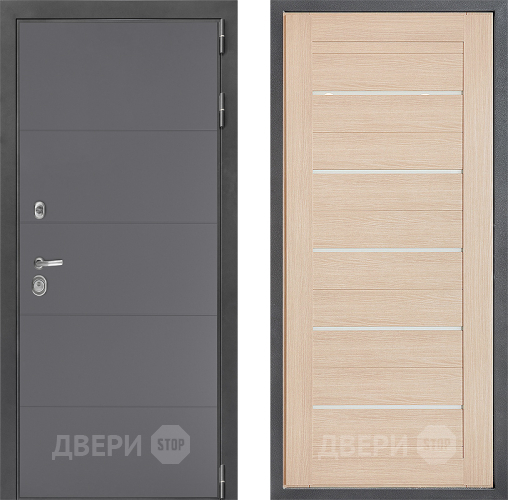 Входная металлическая Дверь Дверной континент ДК-3/649 ФЛ-46 Капучино в Чехове