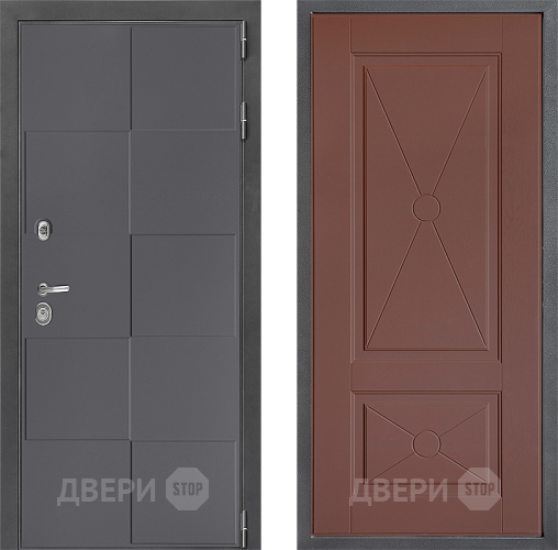 Дверь Дверной континент ДК-3/606 ФЛ-617 Ясень шоколадный в Чехове