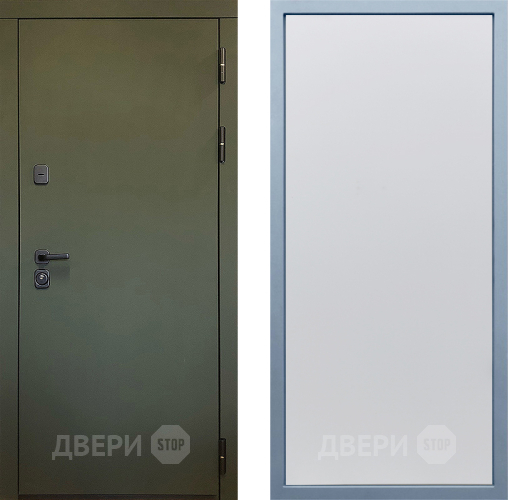 Входная металлическая Дверь Дива МД-61 Н-1 Белый в Чехове
