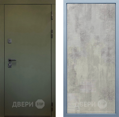 Дверь Дива МД-61 Д-4 Бетон темный в Чехове