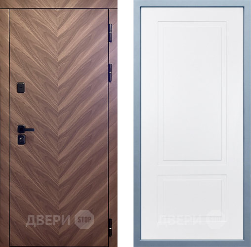 Входная металлическая Дверь Дива МД-98 Н-7 Белый в Чехове