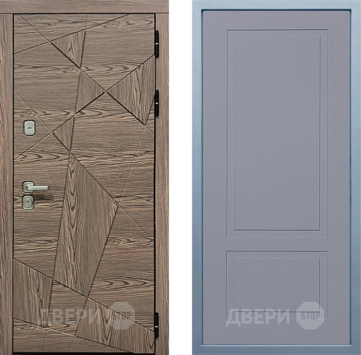 Входная металлическая Дверь Дива МД-97/2 Н-7 Силк Маус в Чехове