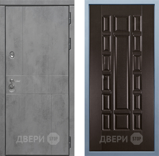Входная металлическая Дверь Дива МД-48 М-2 Венге в Чехове