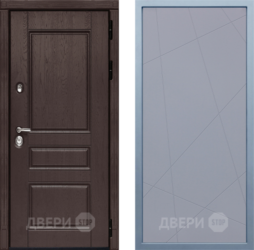 Входная металлическая Дверь Дива МД-90 Д-11 Силк Маус в Чехове