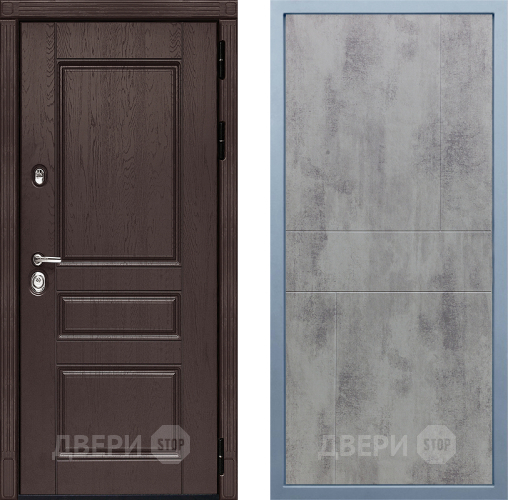 Дверь Дива МД-90 М-1 Бетон темный в Чехове