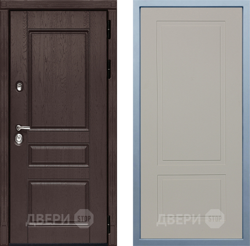 Входная металлическая Дверь Дива МД-90 Н-7 Шампань в Чехове