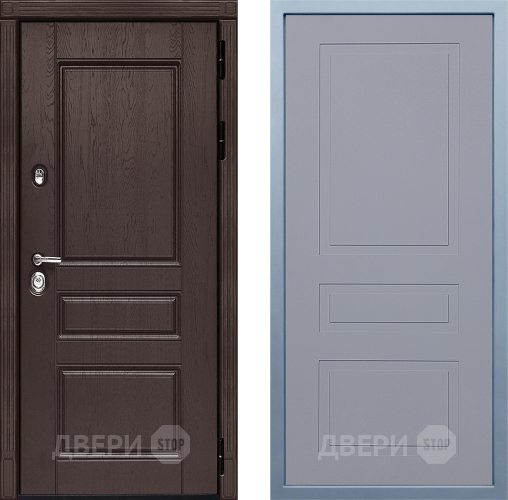 Входная металлическая Дверь Дива МД-90 Н-13 Силк Маус в Чехове