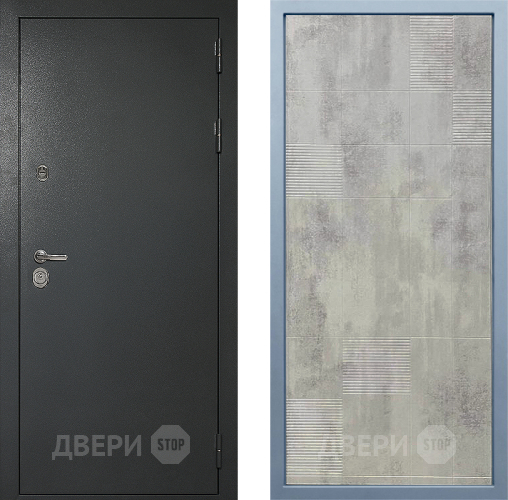 Дверь Дива МД-40 Титан Д-4 Бетон темный в Чехове