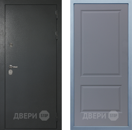 Входная металлическая Дверь Дива МД-40 Титан Д-7 Силк Маус в Чехове