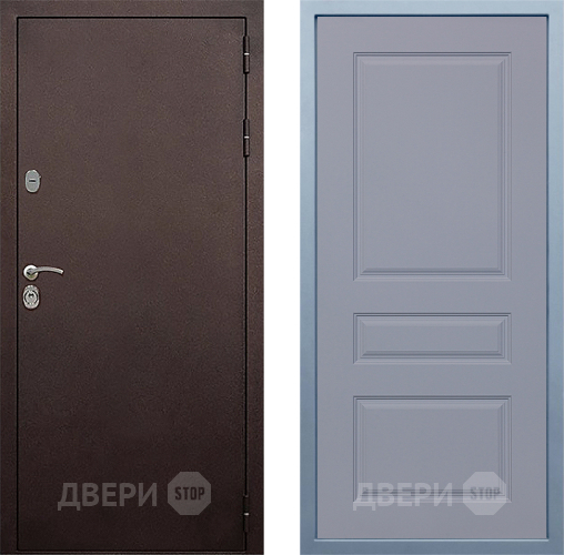 Входная металлическая Дверь Дива МД-40 Медь Д-13 Силк Маус в Чехове