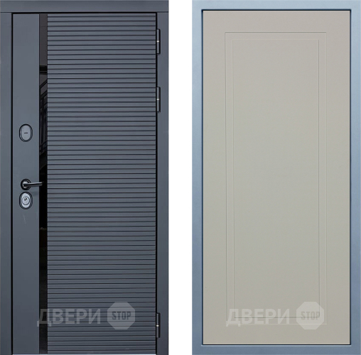 Входная металлическая Дверь Дива МХ-45 STR Н-10 Шампань в Чехове