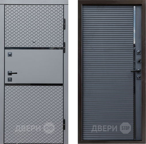 Дверь Престиж Ромб Porte Черный кварц в Чехове
