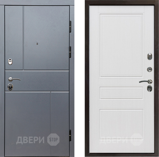 Дверь Престиж Горизонт Грэй Классика Белое дерево в Чехове