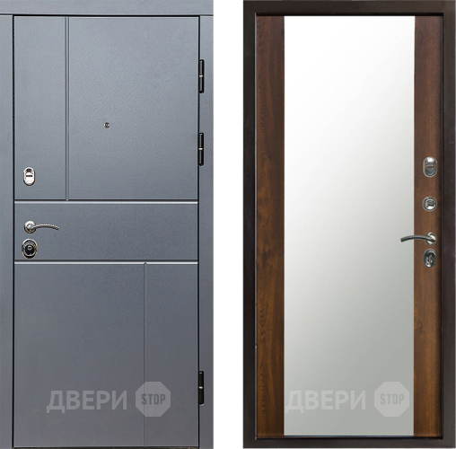 Дверь Престиж Горизонт Грэй Зеркало Дуб в Чехове