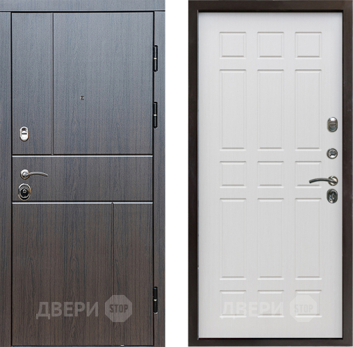 Входная металлическая Дверь Престиж Горизонт Венге Спарта Лиственница белая в Чехове