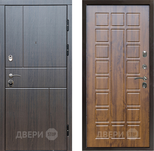 Входная металлическая Дверь Престиж Горизонт Венге Престиж Дуб в Чехове