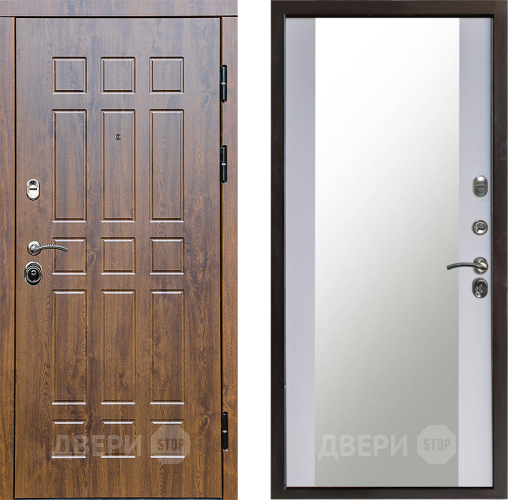 Дверь Престиж Стандарт Зеркало Белый софт в Чехове