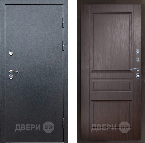 Дверь Престиж TERMO с терморазрывом Снегирь Серебро Классика Венге в Чехове