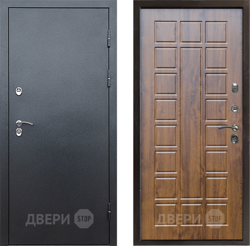 Дверь Престиж TERMO с терморазрывом Снегирь Серебро Престиж Дуб в Чехове