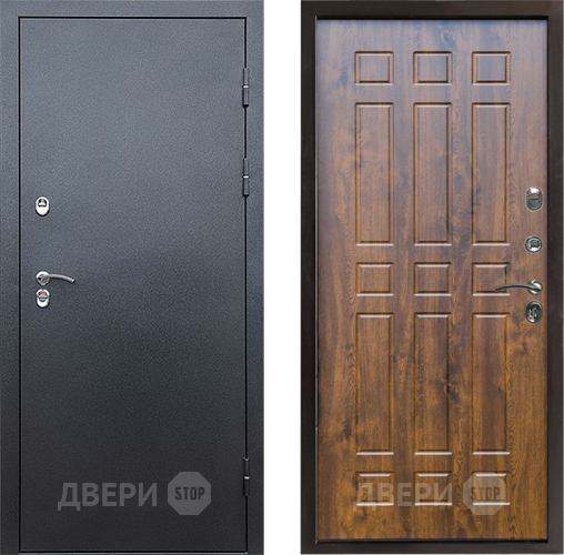 Входная металлическая Дверь Престиж TERMO с терморазрывом Снегирь Серебро Спарта Дуб в Чехове