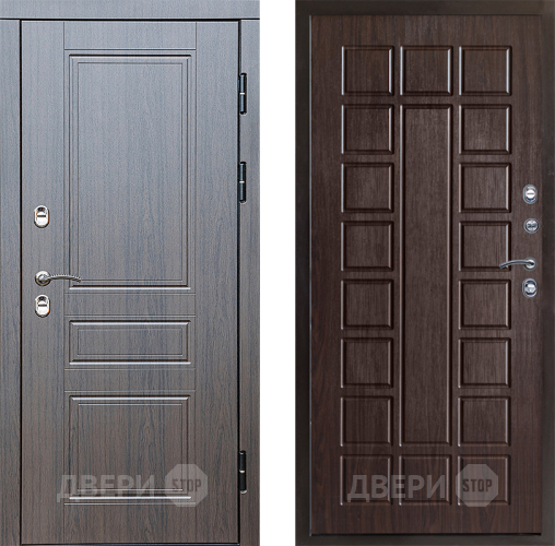 Входная металлическая Дверь Престиж TERMO с терморазрывом Классика Престиж Венге в Чехове