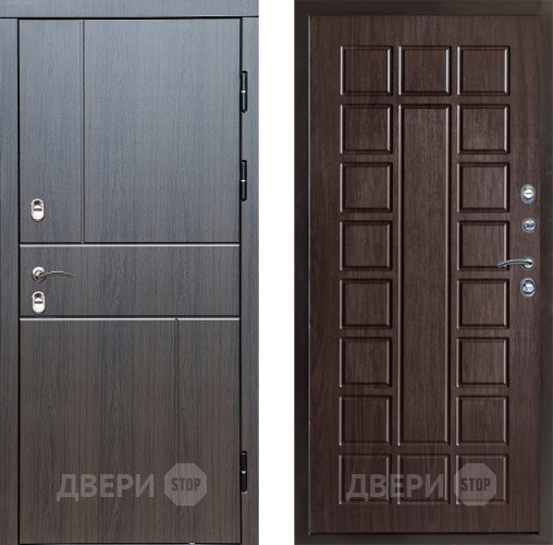 Входная металлическая Дверь Престиж TERMO с терморазрывом Горизонт Венге Престиж Венге в Чехове