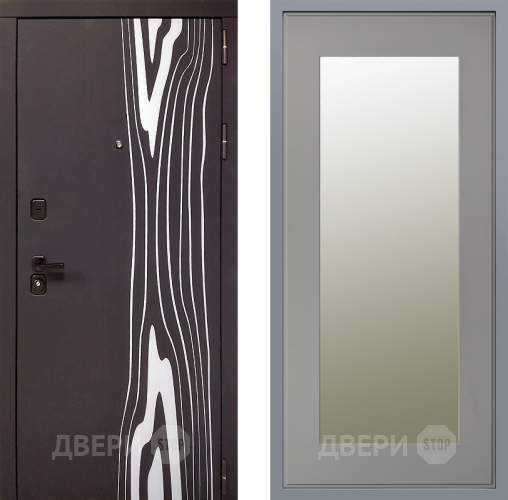Дверь Заводские двери Леванте Зеркало Модерн Грей софт в Чехове