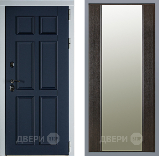 Дверь Заводские двери Стокгольм Зеркало Макси Венге в Чехове