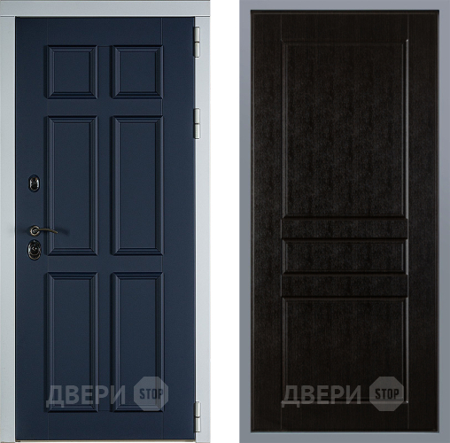Дверь Заводские двери Стокгольм К-2 Венге в Чехове