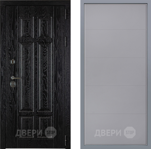 Дверь Заводские двери Мюнхен Тривия Грей софт в Чехове