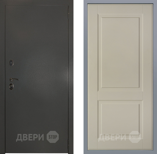 Дверь Заводские двери Эталон 3к антик серебро Доррен Шампань в Чехове