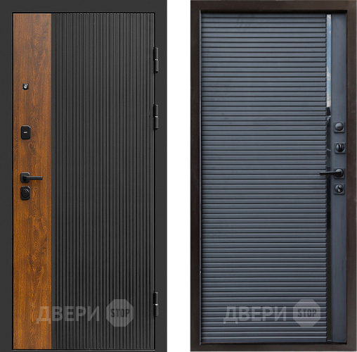 Входная металлическая Дверь Престиж Prestizh Porte Черный кварц в Чехове