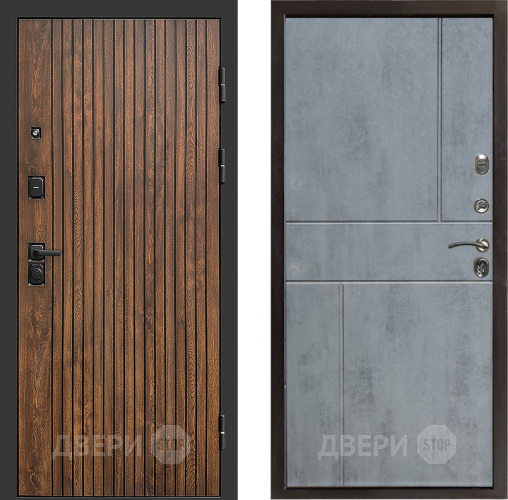 Дверь Престиж Tvist Горизонт Бетон темный в Чехове