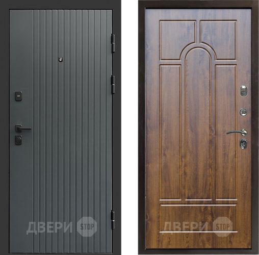 Дверь Престиж Tvist Grey Арка Дуб в Чехове
