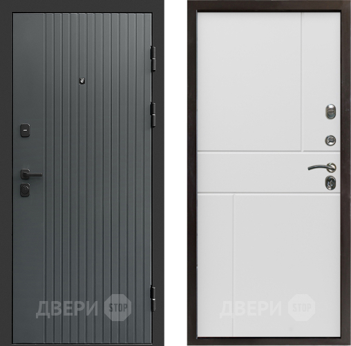 Дверь Престиж Tvist Grey Горизонт Бетон белый в Чехове