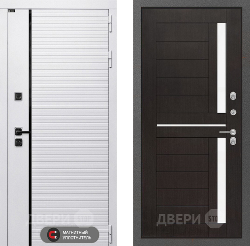 Входная металлическая Дверь Лабиринт (LABIRINT) Royal 02 Венге в Чехове