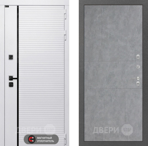 Дверь Лабиринт (LABIRINT) Royal 21 Бетон светлый в Чехове
