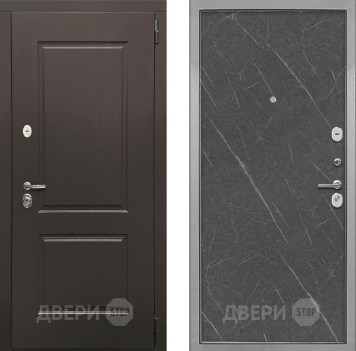 Дверь Интекрон (INTECRON) Кампо Гладкая Гранит лава оникс в Чехове