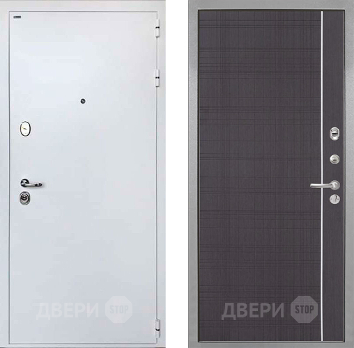 Входная металлическая Дверь Интекрон (INTECRON) Колизей White В-07 с молдингом Венге в Чехове