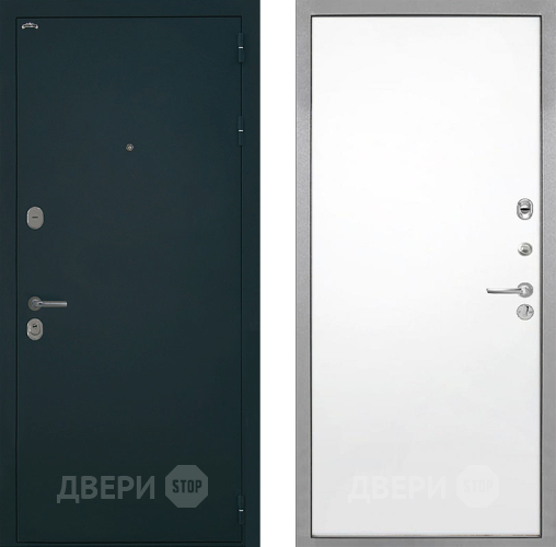 Входная металлическая Дверь Интекрон (INTECRON) Греция Гладкая Силк Сноу в Чехове
