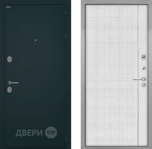 Дверь Интекрон (INTECRON) Греция В-07 с молдингом Лофт белый в Чехове