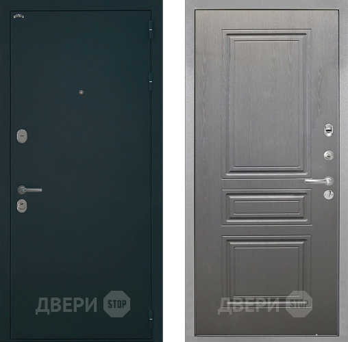 Дверь Интекрон (INTECRON) Греция ФЛ-243 Графит вуд дуб в Чехове