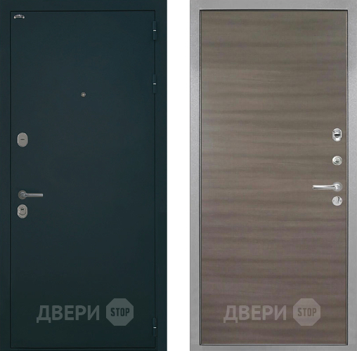 Входная металлическая Дверь Интекрон (INTECRON) Греция Гладкая Дуб тоскано поперечный в Чехове
