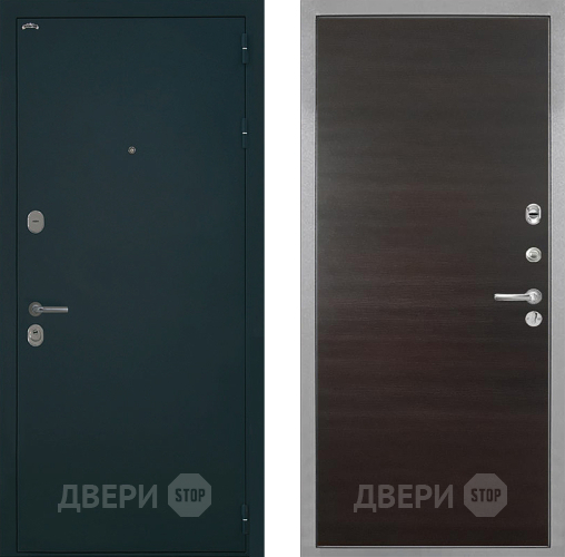 Входная металлическая Дверь Интекрон (INTECRON) Греция Гладкая Эковенге поперечный в Чехове