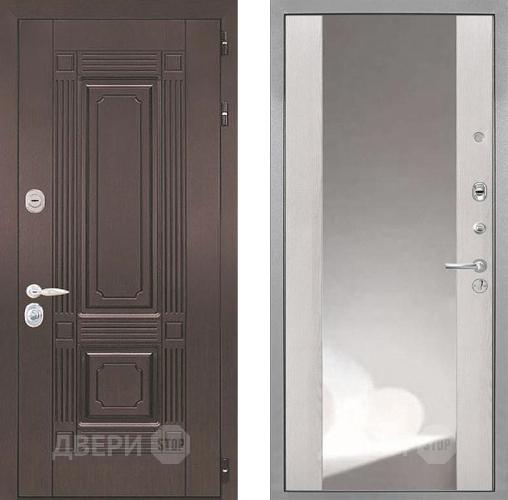 Дверь Интекрон (INTECRON) Италия ФЛЗ-516 Зеркало Сосна белая в Чехове